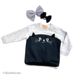 bowtime kitty sweater